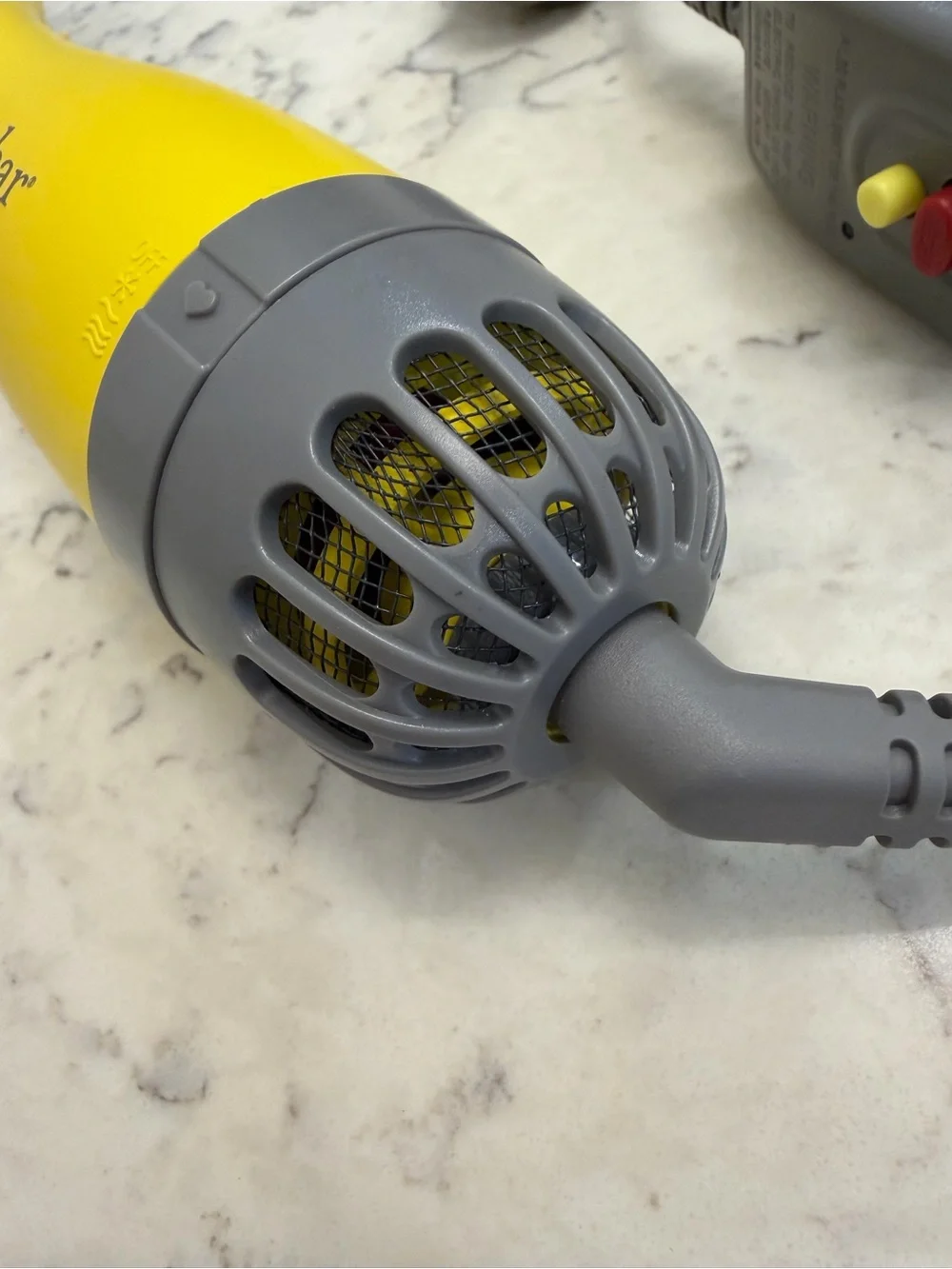 Drybar The Double Shot Oval Blow-Dryer Brush Yellow Hair Dryer Styler